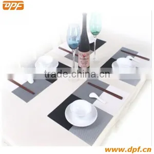 Ecofriendly Easy Clean PP Woven Plastic Dinner Table Mat DPF0482 thumbnail-1