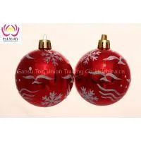 High Quality Plastic Shiny Ball Ornament thumbnail-2