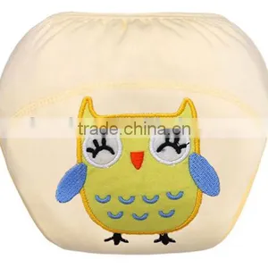 Cartoon Pattern Baby Training Pants Pure Cotton Washable Baby Cloth Diaper thumbnail-5