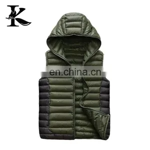 Outdoor Jacket Ultralight Down Vest Men Professional Factory OEM thumbnail-3