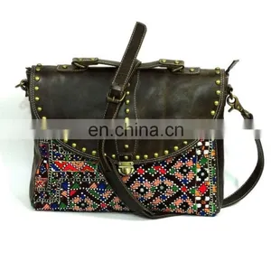 Vintage Handmade Shoulder Bag Banjara Gypsy Cross Body Bag thumbnail-1