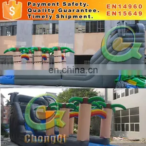Giant Inflatable Water Slide Pool for Sale Inflatable Water Slide Pool thumbnail-2