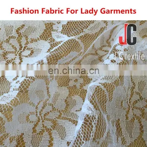 AL955 Shaoxing JC100% Polyester Wholesale Guipure Lace Fabric African thumbnail-2