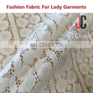 AL010 Shaoxing JC Wholesale Nylon Spandex Elastic Lace Trim Lace Fabric African Tulle High Quality Lace thumbnail-2