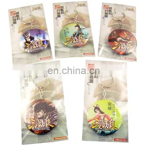 Multifunctional Quality Handmade Factory Button Bottle Opener Keychain thumbnail-2