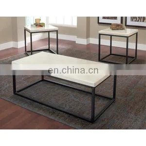 Custom Design Acrylic Marble Side Table,marble Dining Table Set thumbnail-1