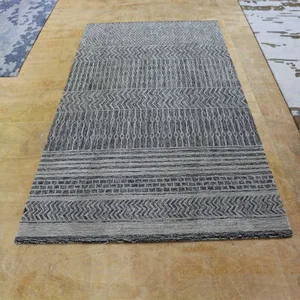 Gray Color With Beautiful Cut Pile Persian Carpet Area Rugs For Living Room thumbnail-3