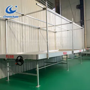 Greenhouse Table Plants Growing Rolling Bench Ebb Flow System thumbnail-5