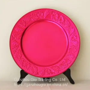 Plastic Charger Plate,christmas Decoration PlateYF-60020 thumbnail-1