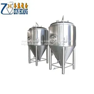 Restaurant Used 500L 1000L High Quality Beer Brewing / Fermenter Stainless Steel Polished Machine Food Grade thumbnail-5