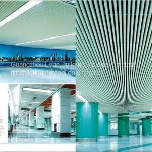 Leisure Clubs Curtain Wall Aluminum Square Pass Factory Wholesale thumbnail-3