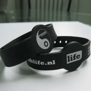 Accept Customed Logo & Color RFID Wristband Manufacture thumbnail-4