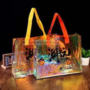 ，Gift Bag，shopping Bag，Laser Colorful Packaging Bag thumbnail-3