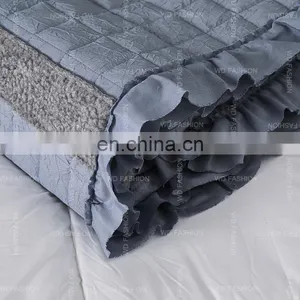 2020 Soft and Warm Plush and Sherpa Winter Bedding Set thumbnail-6