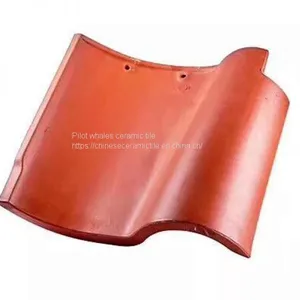 Colored Corrugated Clay Roof Curved Spanish Clay Roof Tile Price thumbnail-5