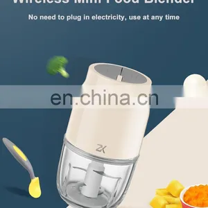 Food Home Kitchen Mini Baby Food Processor Electric Chopper Mixer Grinder thumbnail-5