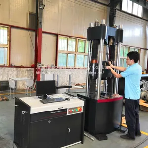 Six Columns Plus Size Hydraulic Loading 100 Ton Auto Control Tensile Test Machine thumbnail-1