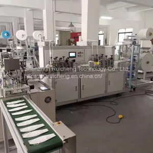 High Speed Fully Automatic Nonwoven Disposable Kf94 Face Mask Making Machine thumbnail-2