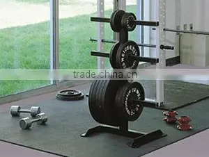 Anti-fatigue Resilient Gym Rubber Flooring thumbnail-1