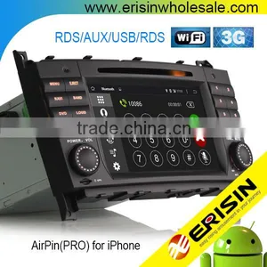 Erisin ES2508B 7 Inch Mercedes Android 4.4.4 Car DVD Player With GPS 3G WiFi Bluetooth SD USB thumbnail-1