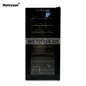 Honeyson Wine Cooler Fridge 32 Bottles Compressor Refrigerator Keep Cool 90L thumbnail-5