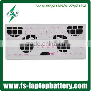 Newest Product Wholesale Colorful Keyboard Cover Silicone Skin For Macbook 12inch thumbnail-4