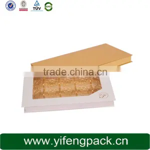 Wholesale Cardboard Paper Packaging Chocolate Window Candy Boxes thumbnail-3