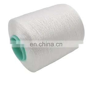 100% Polyester Nylon6 Nylon 66 High Tenacity Raw White Sewing Thread for Leather Products 420/3 thumbnail-1