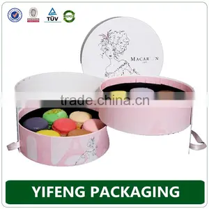 Macaron Packaging, Custom Logo Print Paper Macaron Box thumbnail-3