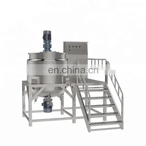 100L Hydraulic Lift Cosmetic Body Cream Lotion Shampoo Vacuum Mixer Emulsifier Ointment Mixer thumbnail-3