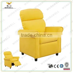 Workwell Geniues pu Leather Children Recliner Sofa With Wood and Steel Frame Kw-Cs09 thumbnail-3