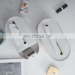 TV Remote Control Plastic Tissue Holder Model Multifunction Decoration Ornament Room Display Tissue Box thumbnail-3
