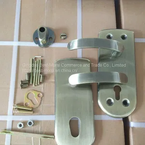 Israel Hot Sales Zinc Alloy Plate Door Handle Sets thumbnail-4