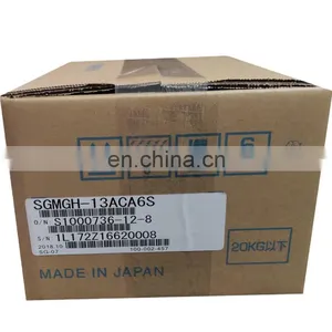 Hot Sale Japan Original AC Servo Motor For Yaskawa SGMGH-13ACA6S Servo Driver thumbnail-1