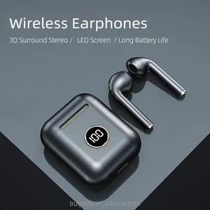 2021 New X1 Game Earphone TWS With Led Battery Indicator Wireless Earphone Headphone Earbuds thumbnail-3