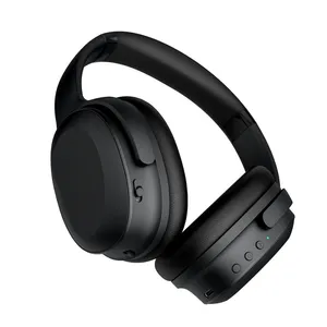 Wireless Wired Noise Cancelling Headphones Sports Stereo Headset Foldable OEM Earphones Headphone Wireless Neckband Earphone thumbnail-1