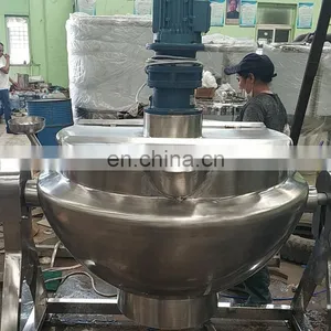 200 Liter Electric Cooking Pot Commercial Cooking Pot thumbnail-4