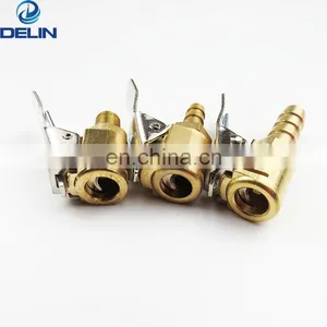 6mm 8mm Air Pump Chuck Clip Tyre Inflator Gauge Adapter Tire Valve Air Chucks thumbnail-5