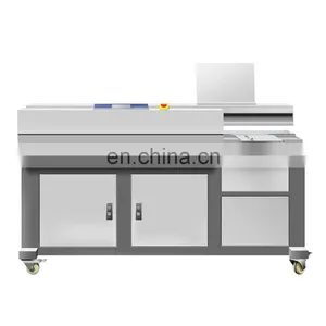 Multi Function SPB-767HCA3 One Year Warranty Three Rollers Side Roller Exercise Book Binding Machine Glue thumbnail-4