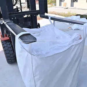 500KG PP Woven Industrial Bulk Bags For Cement / Building Material Packing thumbnail-1