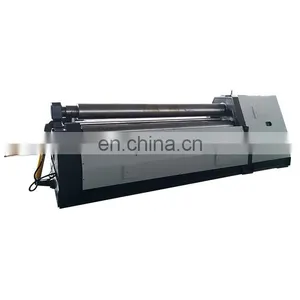 W12-8x3000 Competitive Price Cnc Control Sheet Hydraulic 4 Roller Plate Rolling Machine thumbnail-3