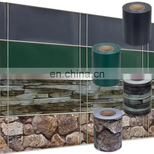 50 m x 19 cm Pvc Free Sichtschutz Fence Strip Tarpaulin Roll Sichtschutzstreifen for Garden Screen Privacy Protection thumbnail-5