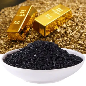 Factory Supply Gold Mining Activated Carbon 6x12 Mesh Coconut Shell Based Granular Activated Carbon thumbnail-1
