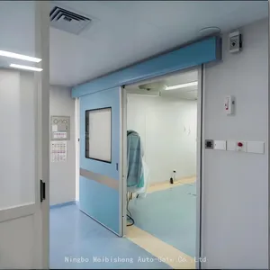 MBS-YT05 Hospital Door Cleanroom Door Operation Airtight Hermetic Sliding Door for Sale thumbnail-4