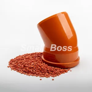 High Quality Drainage Plastic Pvc Pipe Water Fittings Tube Connector PVC Compound Pellets thumbnail-1