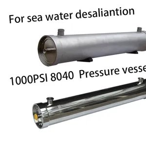 300psi 400psi 600psi 1000psi Side Port End Port Stainless Steel Sanitary Medical Hemodialysis Connection Membrane Housing for Water Treatment thumbnail-3
