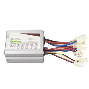12V 250W/350W/500W/800W Brushed DC Electric Bike Motor Controller E-bike Accessory thumbnail-1