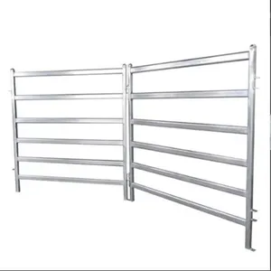 Heavy Duty Wholesale Bulk Galvanized Livestock Farm Yard Cow Cattle Corral Panels for Sale thumbnail-4