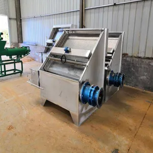 Stainless Steel Square Shell Feces Dehydrator, Distiller's Grains, Bean Dregs and Cow Dung Separator, Pulp and Ranch Squeezer thumbnail-4