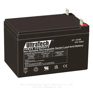 UltraTech UT-1240 / UT-1250-F1 12V, 4.5Ah Sealed Lead Acid Alarm Battery UT1240 UT-1250-F1 ISO9001 thumbnail-4